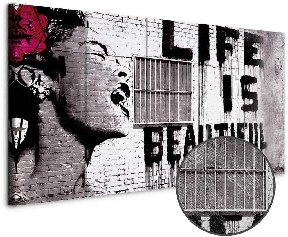 Paveikslas Gyvenimas yra gražus (Banksy)