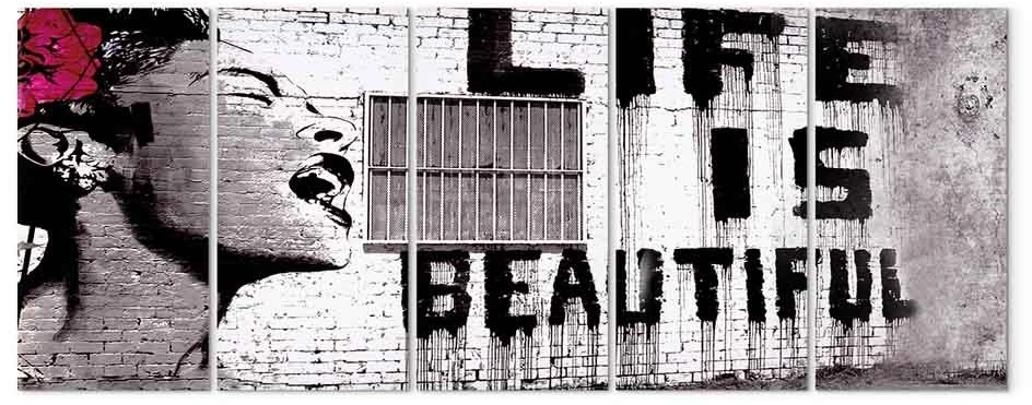 Paveikslas Gyvenimas yra gražus (Banksy)