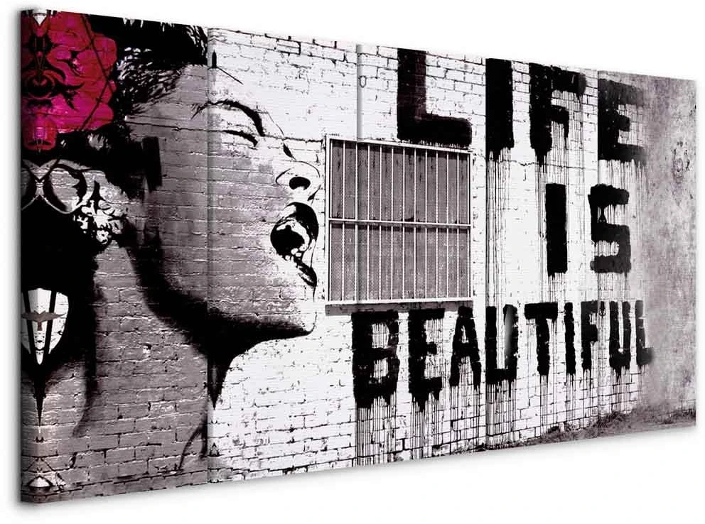 Paveikslas Gyvenimas yra gražus (Banksy)