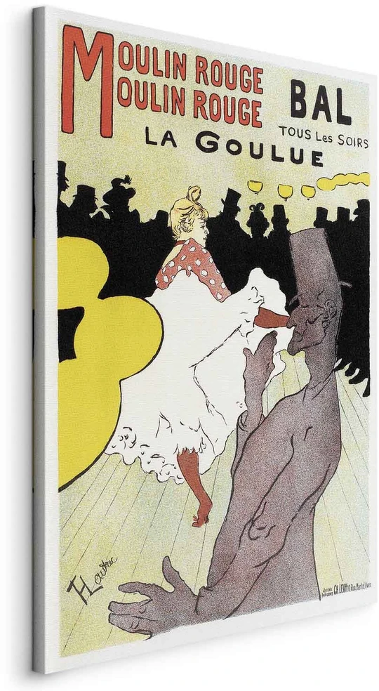 Paveikslas Henri de Toulouse-Lautrec - Moulin Rouge: La Goulue