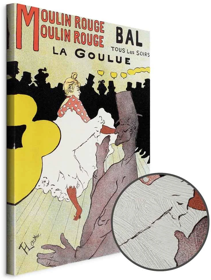Paveikslas Henri de Toulouse-Lautrec - Moulin Rouge: La Goulue