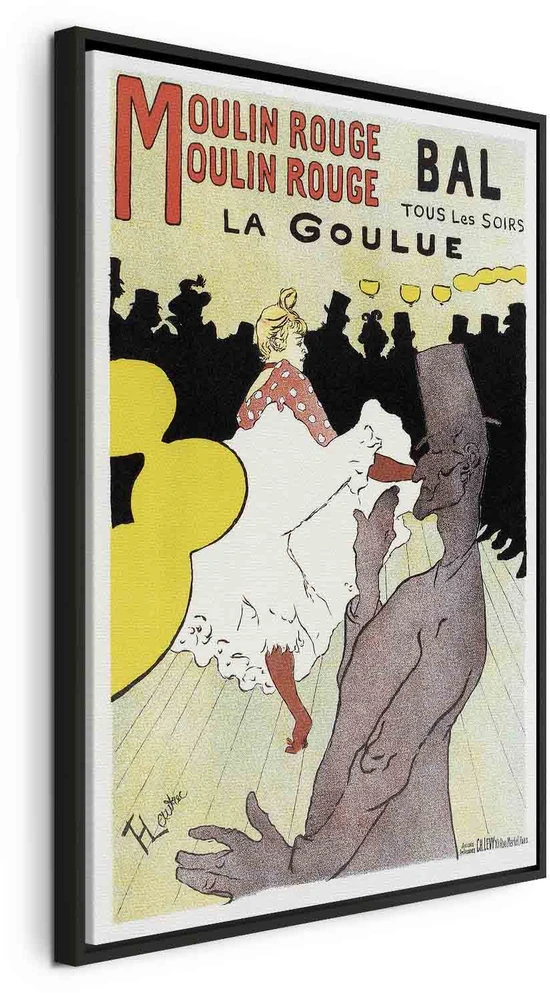Paveikslas Henri de Toulouse-Lautrec - Moulin Rouge: La Goulue