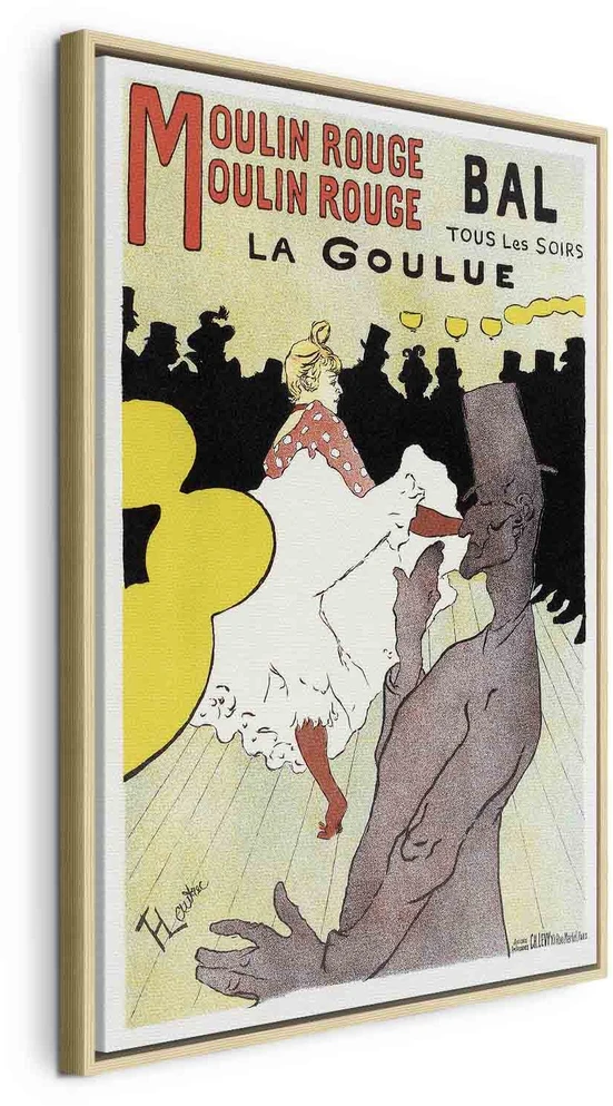 Paveikslas Henri de Toulouse-Lautrec - Moulin Rouge: La Goulue