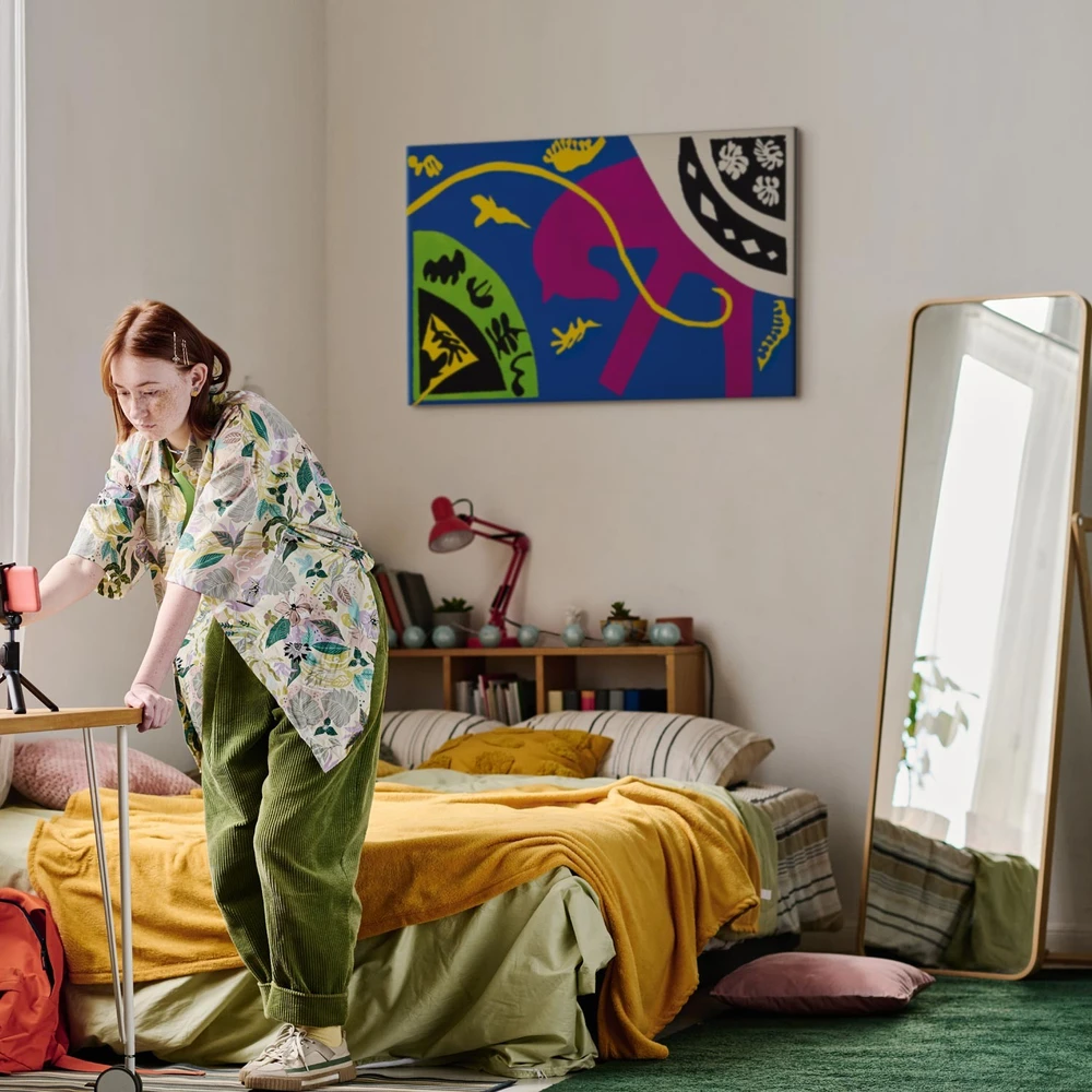 Paveikslas Henri Matisse - Arklys, raitelis ir klounas (iš Jazz)