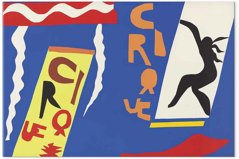 Paveikslas Henri Matisse - Cirkas (iš Jazz)