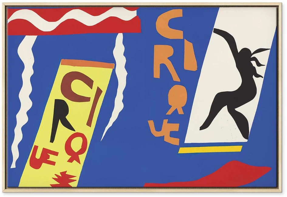Paveikslas Henri Matisse - Cirkas (iš Jazz)