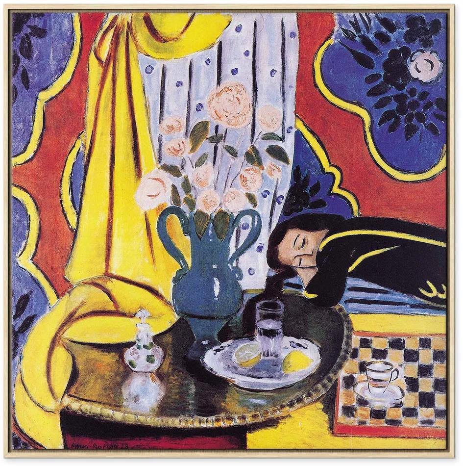 Paveikslas Henri Matisse - Harmonija geltonoje