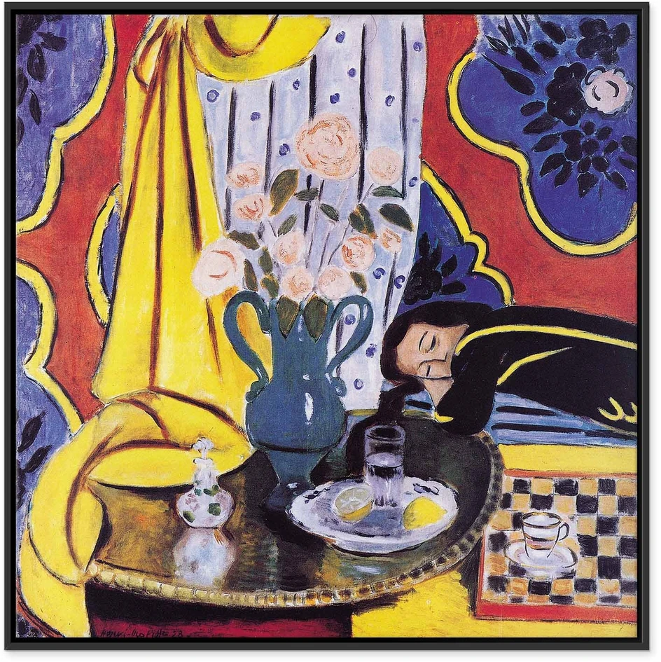 Paveikslas Henri Matisse - Harmonija geltonoje