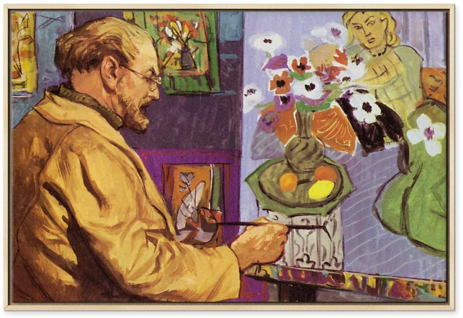 Paveikslas Henri Matisse - Henrio Matisse paveikslas (spalvota litografija)