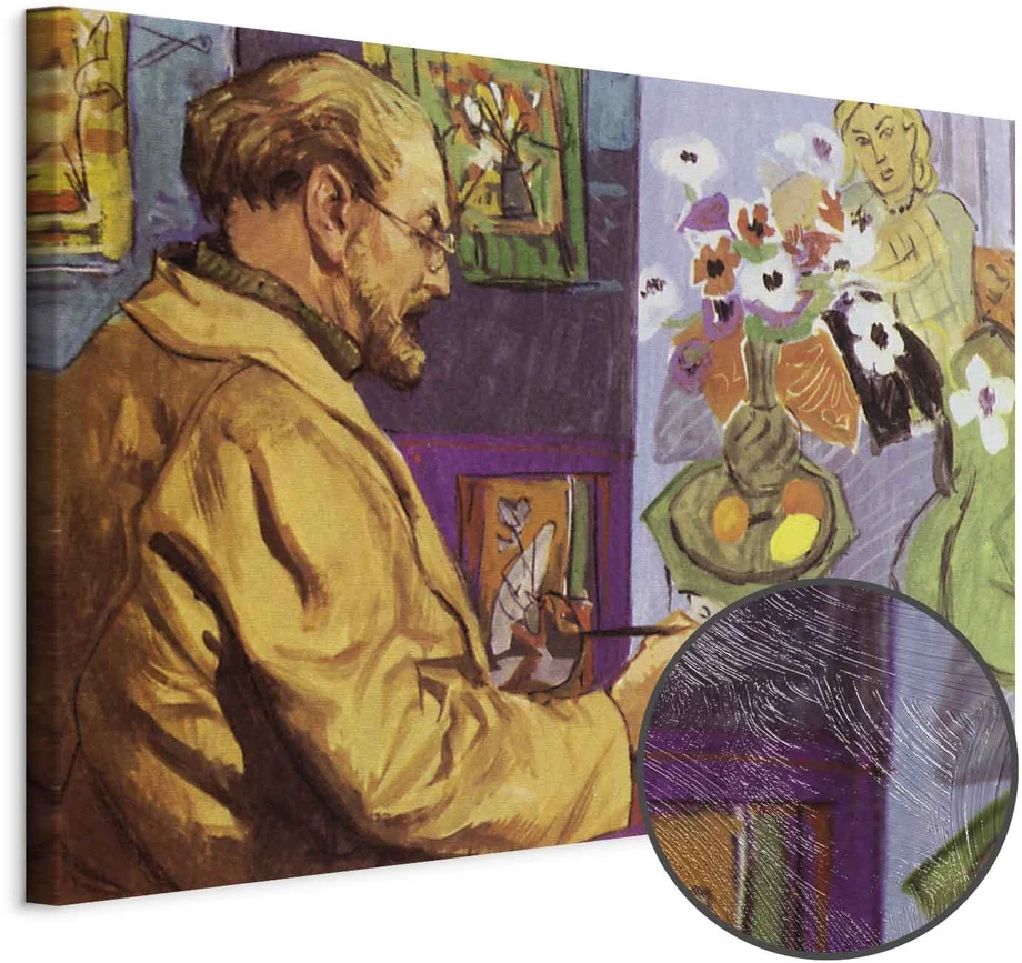 Paveikslas Henri Matisse - Henrio Matisse paveikslas (spalvota litografija)