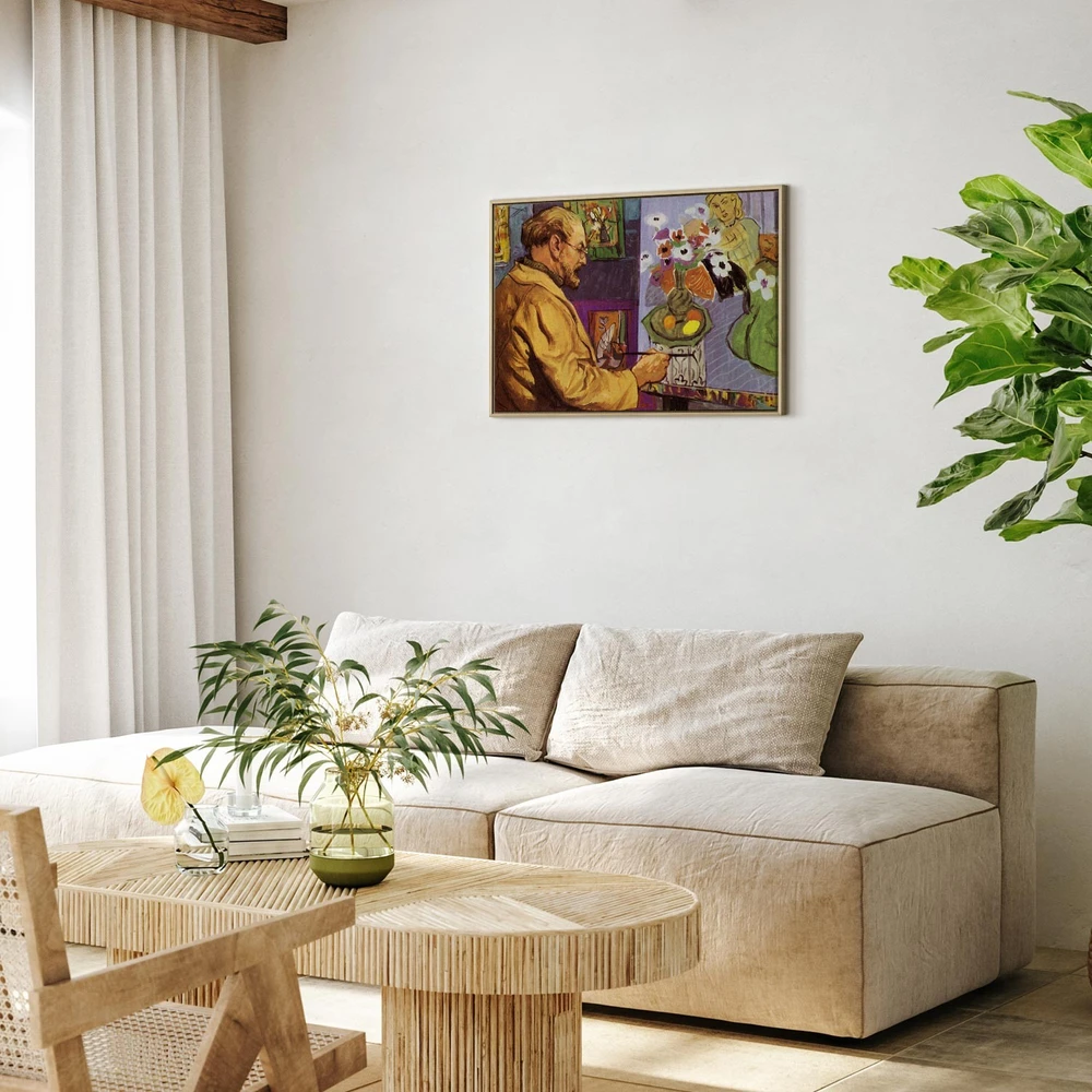 Paveikslas Henri Matisse - Henrio Matisse paveikslas (spalvota litografija)