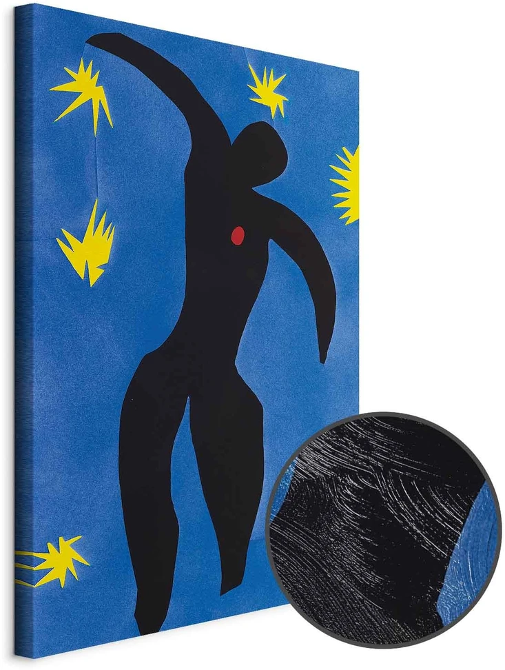 Paveikslas Henri Matisse - Ikaras (iš Jazz)