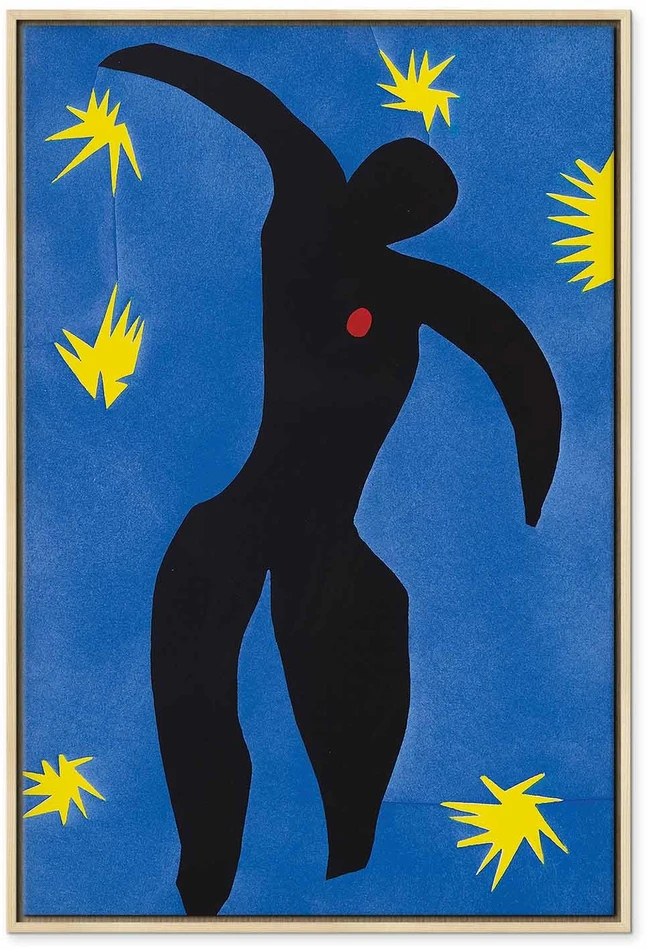 Paveikslas Henri Matisse - Ikaras (iš Jazz)