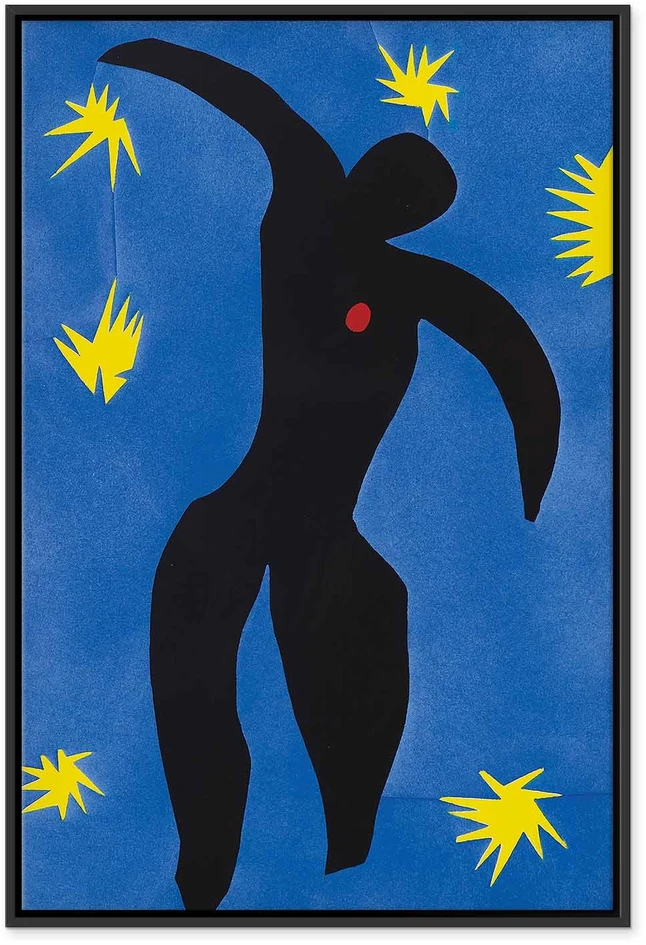 Paveikslas Henri Matisse - Ikaras (iš Jazz)