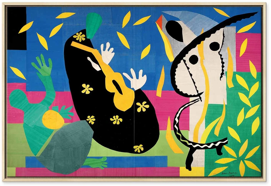 Paveikslas Henri Matisse - Karaliaus liūdesys