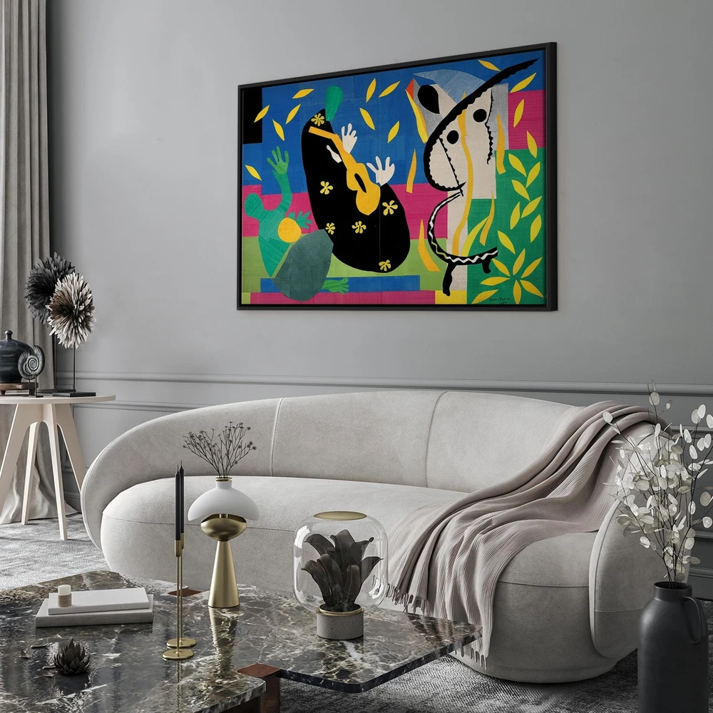 Paveikslas Henri Matisse - Karaliaus liūdesys