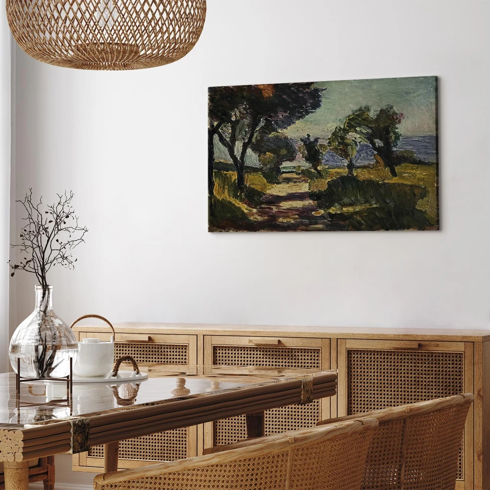 Paveikslas Henri Matisse - Korsikos peizažas su alyvmedžiais