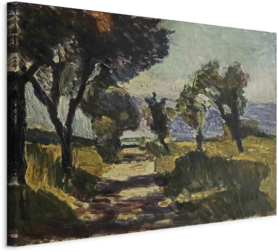 Paveikslas Henri Matisse - Korsikos peizažas su alyvmedžiais