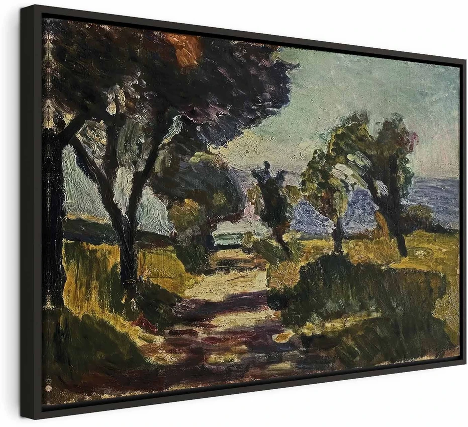 Paveikslas Henri Matisse - Korsikos peizažas su alyvmedžiais