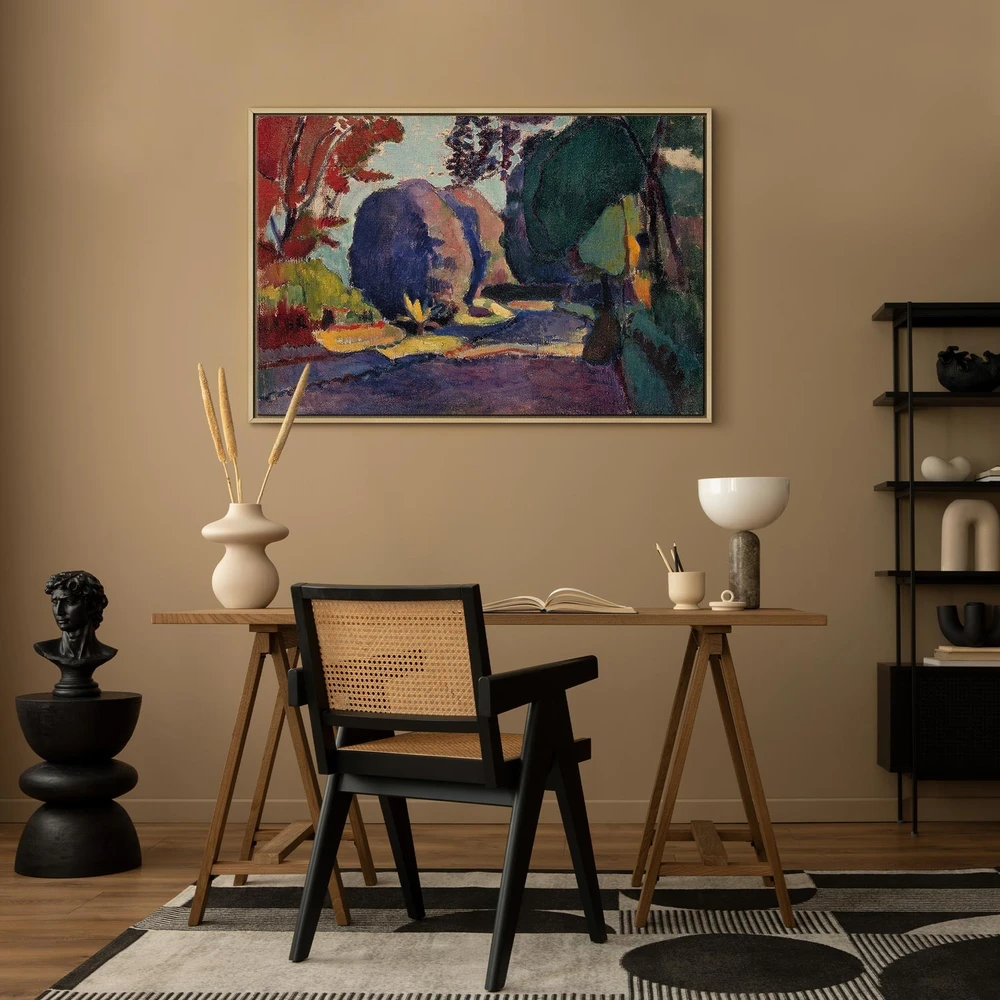 Paveikslas Henri Matisse - Liuksemburgo sodai