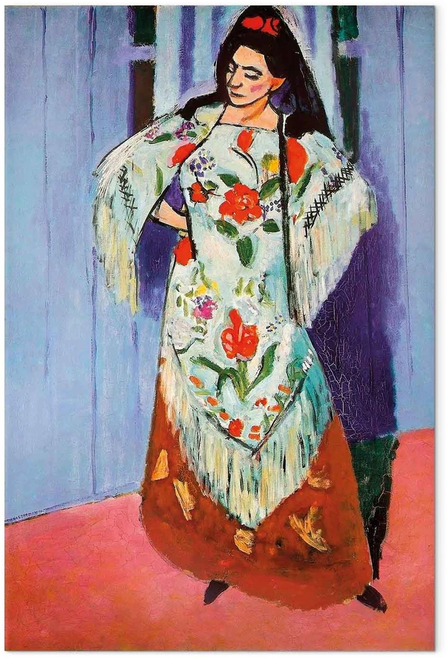 Paveikslas Henri Matisse - Madam Matisse su Manilos skara