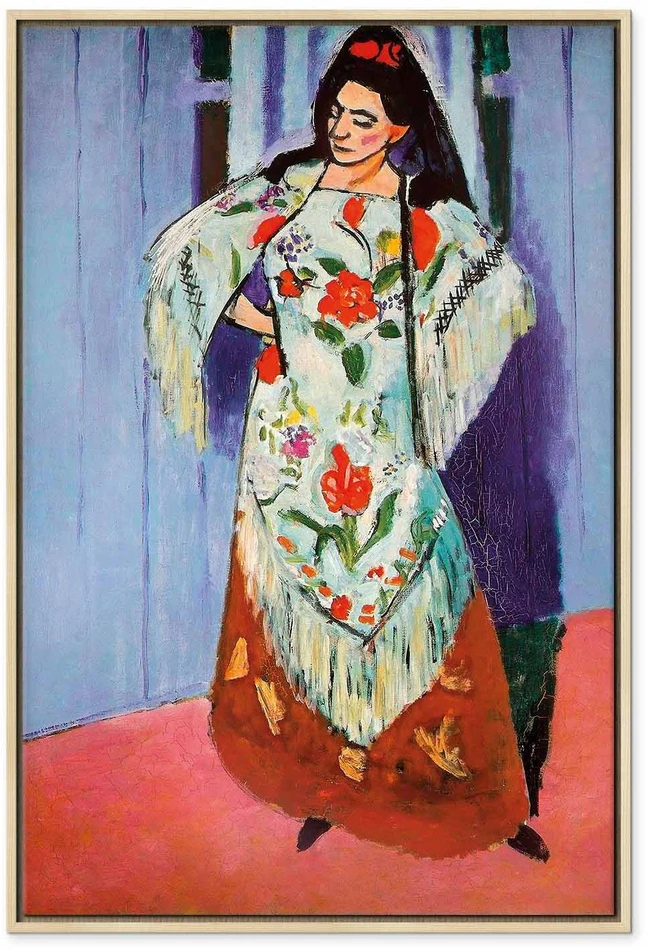 Paveikslas Henri Matisse - Madam Matisse su Manilos skara