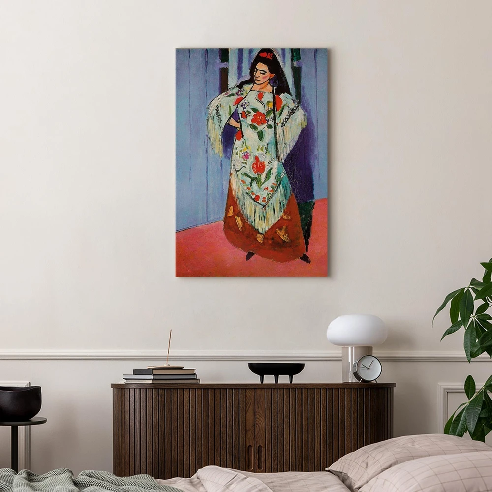 Paveikslas Henri Matisse - Madam Matisse su Manilos skara