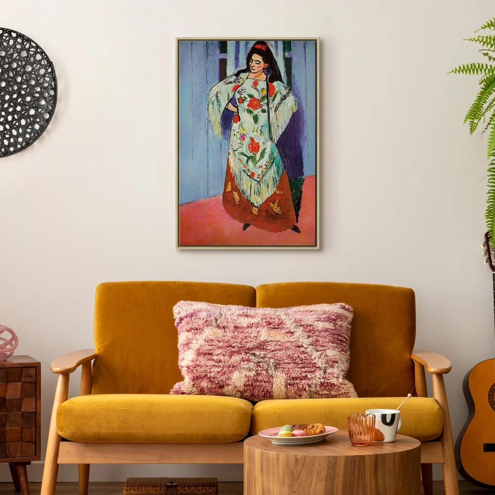 Paveikslas Henri Matisse - Madam Matisse su Manilos skara