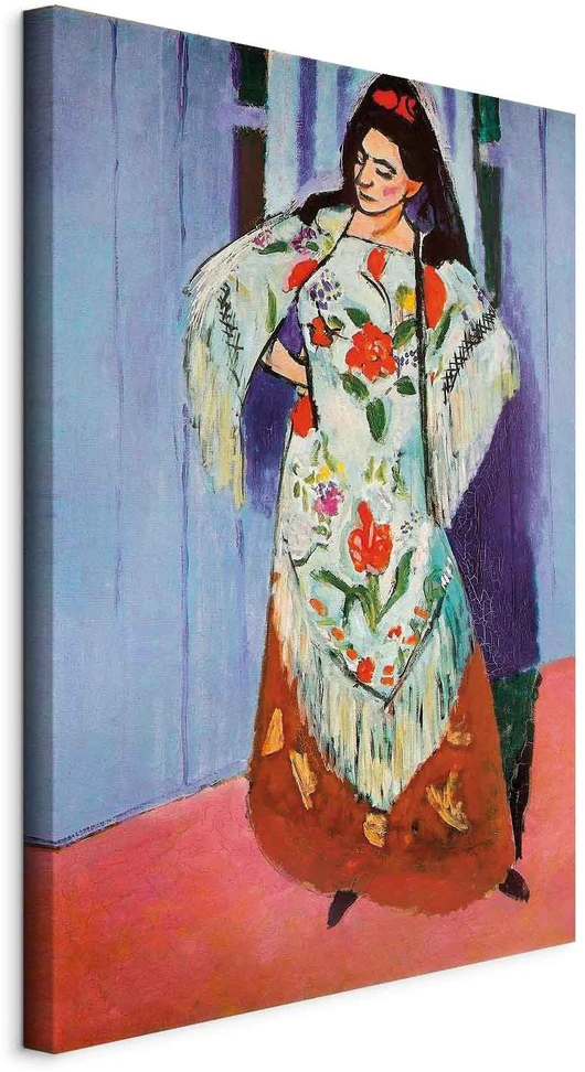 Paveikslas Henri Matisse - Madam Matisse su Manilos skara