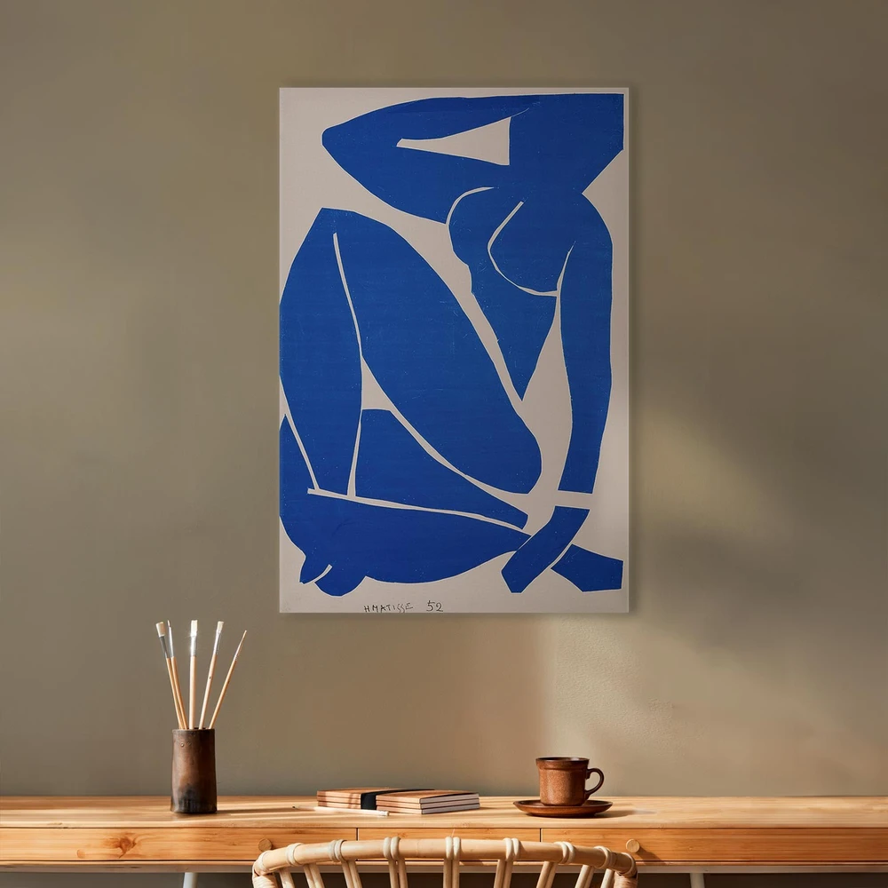 Paveikslas Henri Matisse - Mėlynasis aktas III