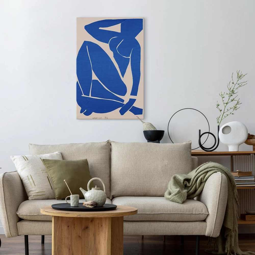 Paveikslas Henri Matisse - Mėlynasis aktas III