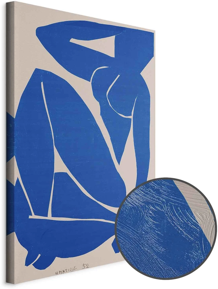 Paveikslas Henri Matisse - Mėlynasis aktas III
