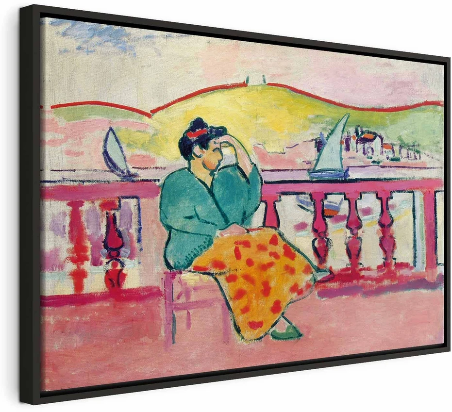 Paveikslas Henri Matisse - Moteris terasoje