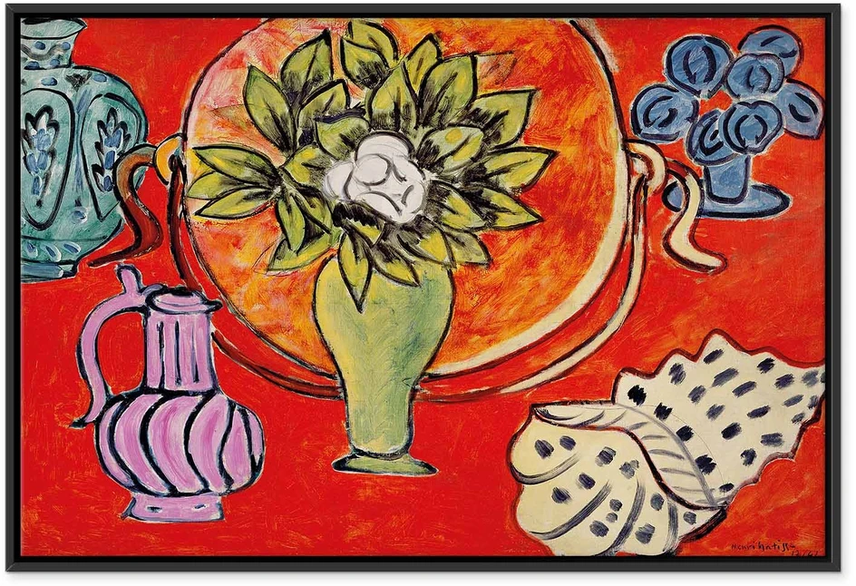 Paveikslas Henri Matisse - Natiurmortas su magnolija