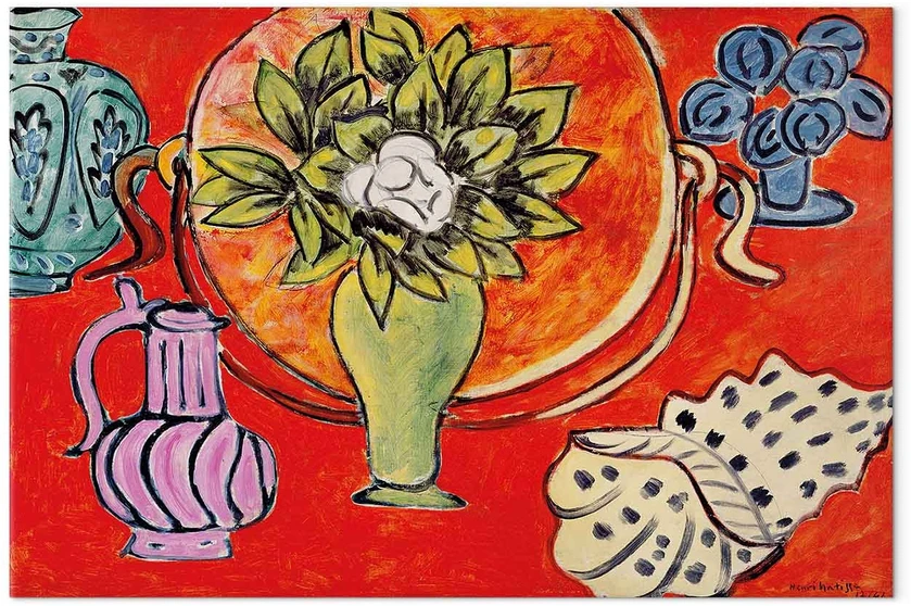 Paveikslas Henri Matisse - Natiurmortas su magnolija