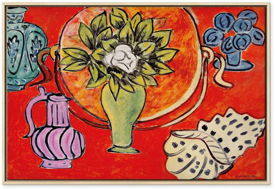 Paveikslas Henri Matisse - Natiurmortas su magnolija