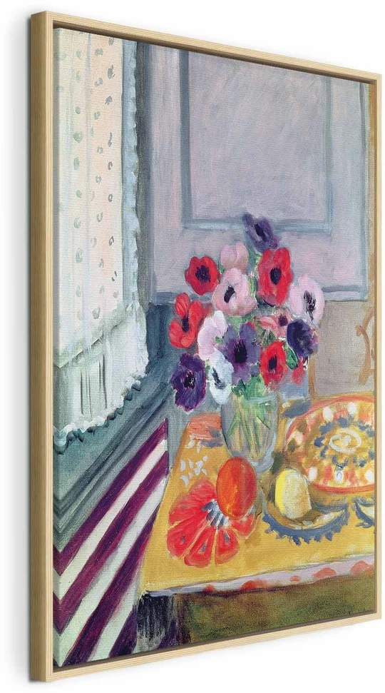 Paveikslas Henri Matisse - Natiurmortas su anemonais