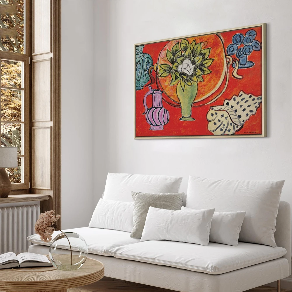 Paveikslas Henri Matisse - Natiurmortas su magnolija