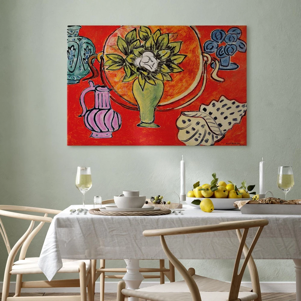 Paveikslas Henri Matisse - Natiurmortas su magnolija