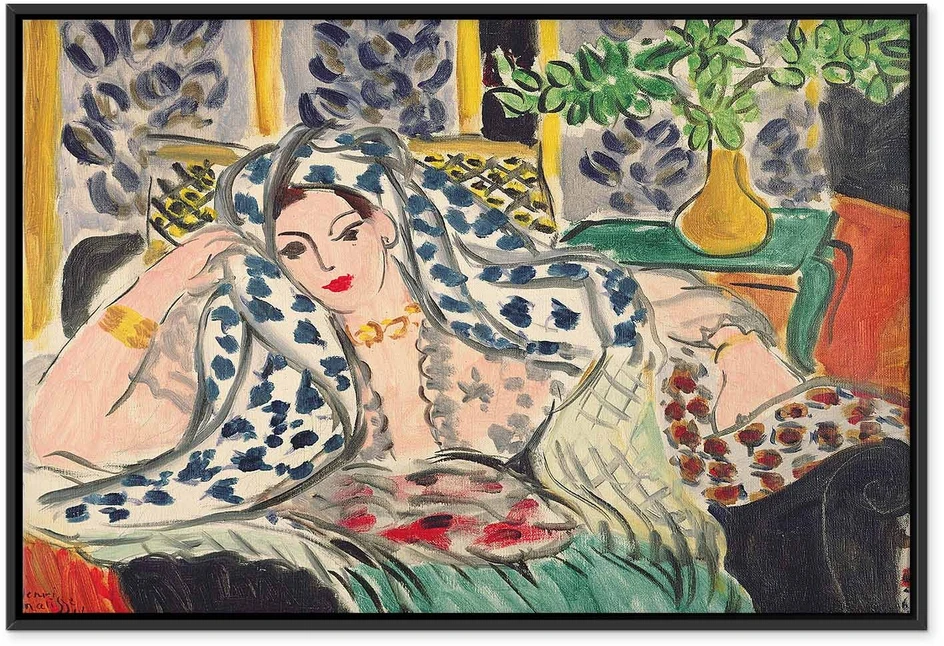 Paveikslas Henri Matisse - Odaliskė Fotejulyje