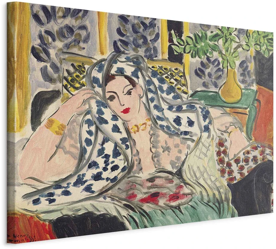 Paveikslas Henri Matisse - Odaliskė Fotejulyje