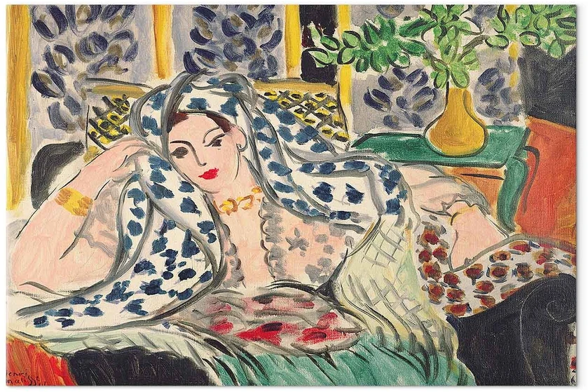 Paveikslas Henri Matisse - Odaliskė Fotejulyje