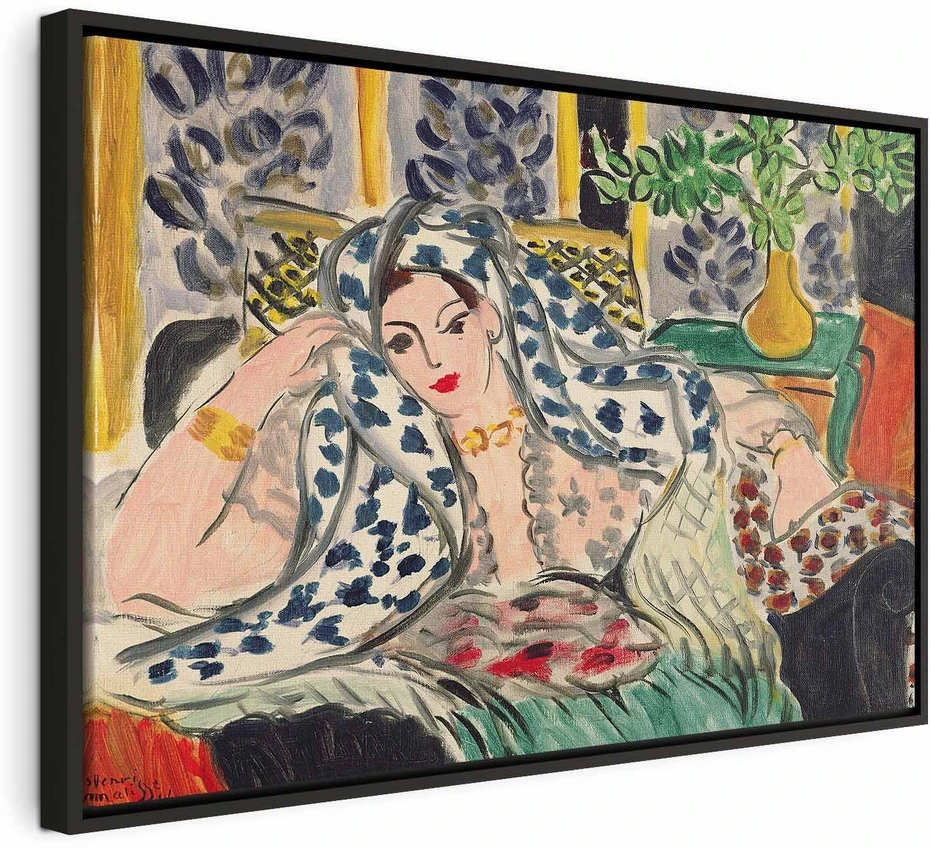 Paveikslas Henri Matisse - Odaliskė Fotejulyje
