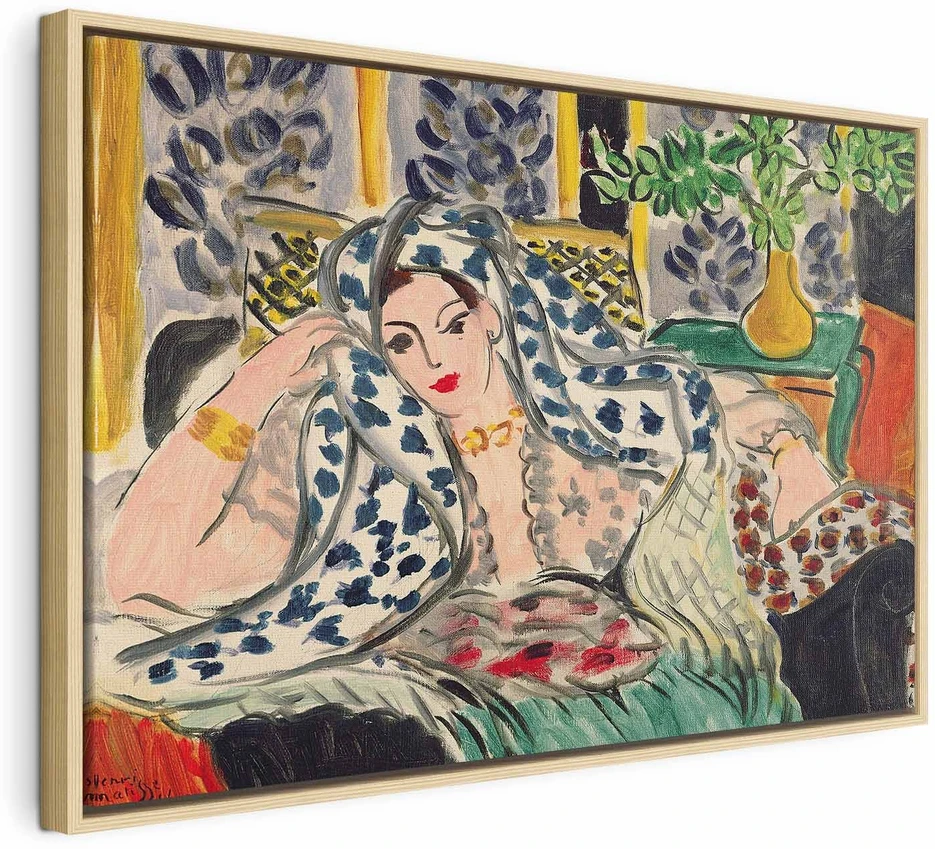 Paveikslas Henri Matisse - Odaliskė Fotejulyje