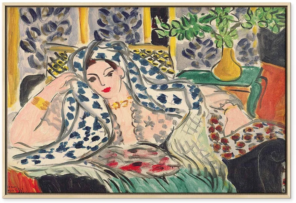 Paveikslas Henri Matisse - Odaliskė Fotejulyje