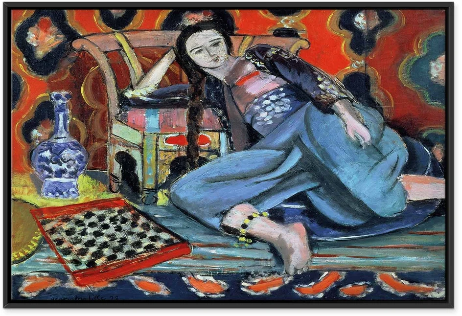 Paveikslas Henri Matisse - Odaliskė su turkiška kėde