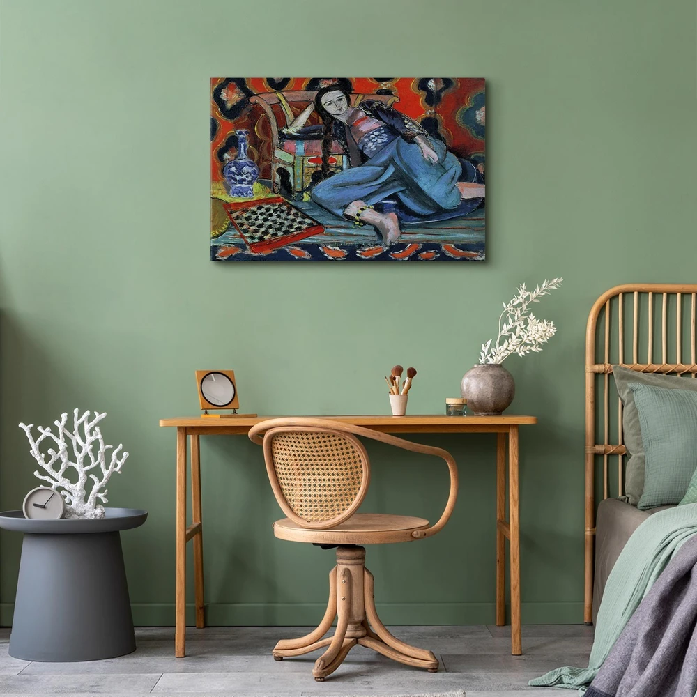 Paveikslas Henri Matisse - Odaliskė su turkiška kėde