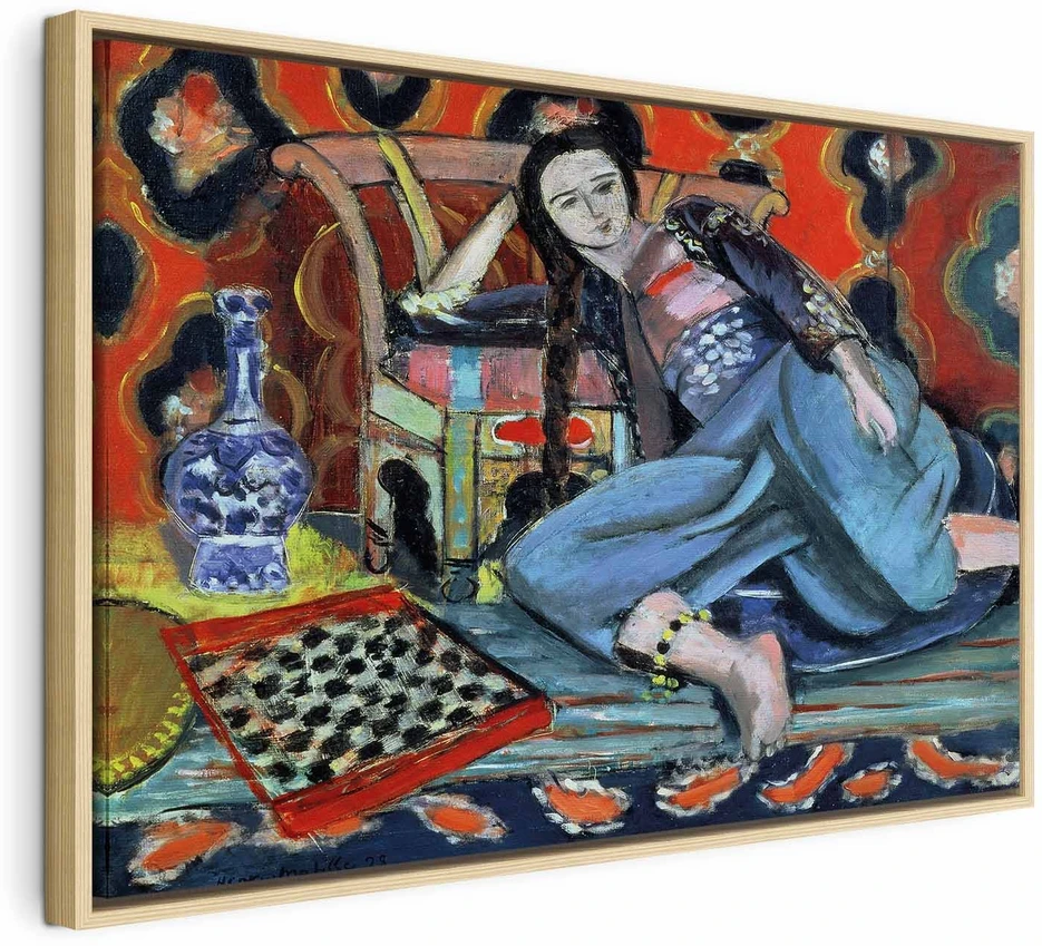 Paveikslas Henri Matisse - Odaliskė su turkiška kėde