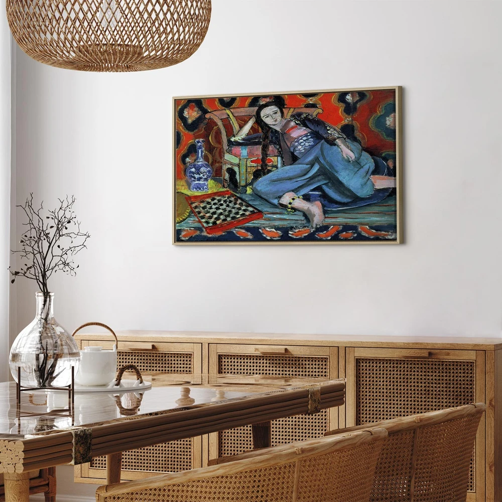 Paveikslas Henri Matisse - Odaliskė su turkiška kėde