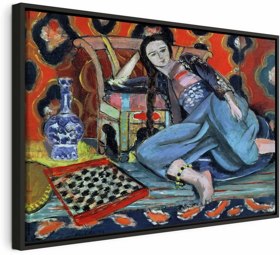 Paveikslas Henri Matisse - Odaliskė su turkiška kėde